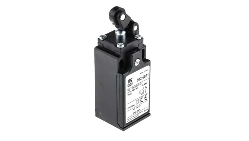 Wyłącznik krańcowy 10 A, NO/NC, 400V, IP65, RS PRO-4899 Wyłącznik krańcowy 10 A, NO/NC, 400V, IP65, RS PRO-4899