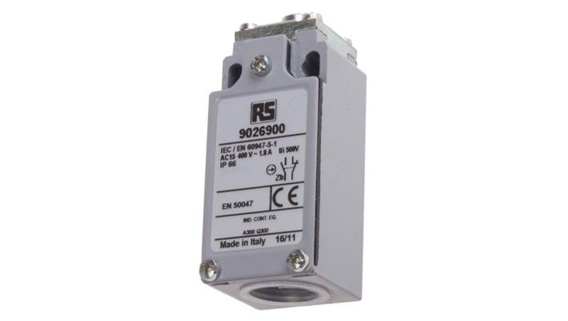 Wyłącznik krańcowy 10 A, NO/NC, 400V, IP66, RS PRO-4902