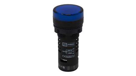 Lampka kontrolna w komplecie z układem testowym, O 22mm, IP65, RS PRO-6812