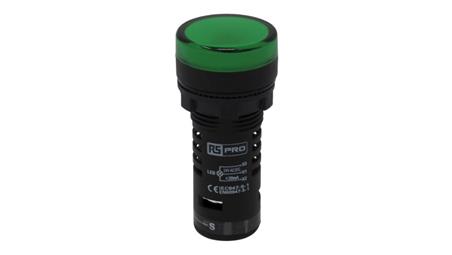 Lampka kontrolna w komplecie z układem testowym, O 22mm, IP65, RS PRO-6810