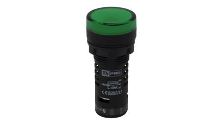 Lampka kontrolna w komplecie z układem testowym, O 22mm, IP65, RS PRO-6848