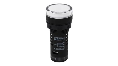 Lampka kontrolna w komplecie z układem testowym, O 22mm, IP65, RS PRO-6849