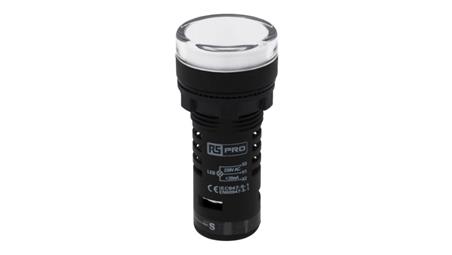 Lampka kontrolna w komplecie z układem testowym, O 22mm, IP65, RS PRO-6804