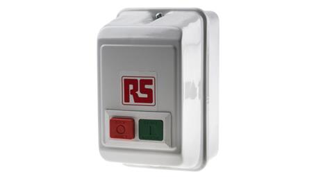Rozrusznik silnikowy 1-fazowy 1,5 kW 3PST 10 x 13 A 240 V ręczny IP55-3793