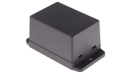 Obudowa Czarny z kołnierzem, 70 x 50 x 42mm, RS PRO-71948