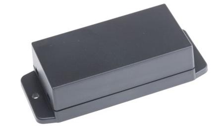 Obudowa Czarny z kołnierzem, 90 x 45 x 27mm, RS PRO-71654