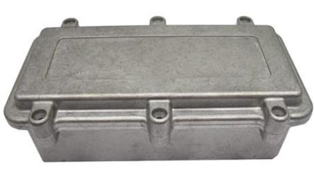 Obudowa ekranowana Srebrny IP67 Silikon, 192 x 96 x 67mm, RS PRO-71696