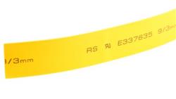 Osłona termokurczliwa żółta 3:1, średnica 9mm, dł. 5m, RS PRO-78915