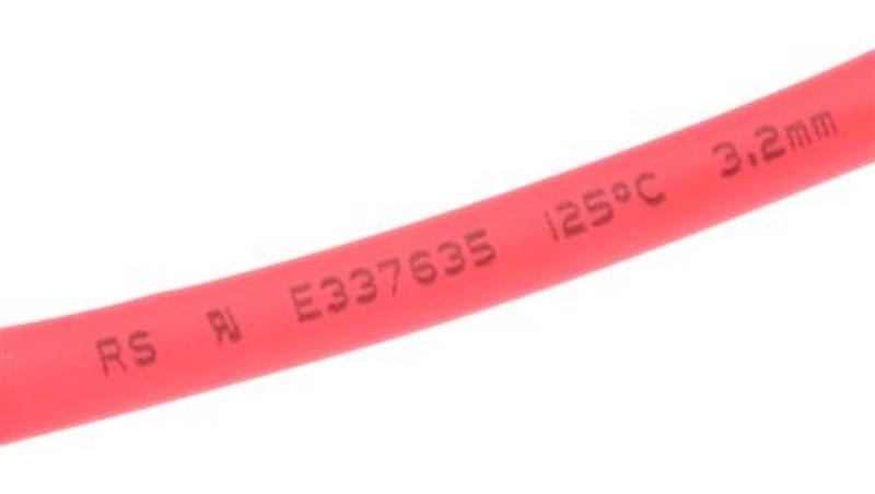 Osłona termokurczliwa 2:1, średnica 3.2mm, dł. 10m, RS PRO-79091