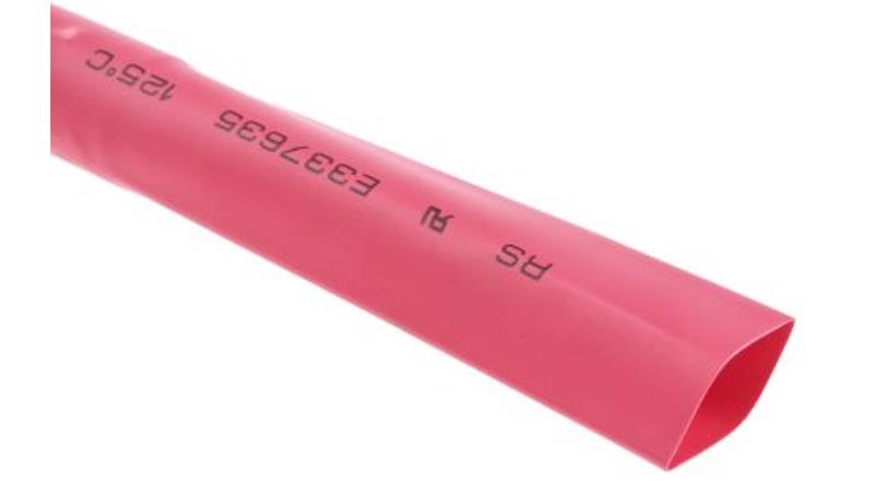 Osłona termokurczliwa 2:1, średnica 12.7mm, dł. 6m, RS PRO-79044 Osłona termokurczliwa 2:1, średnica 12.7mm, dł. 6m, RS PRO-79044