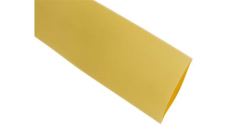 Osłona termokurczliwa żółta 2:1, średnica 25.4mm, dł. 3m, RS PRO-78912