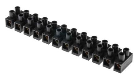 Terminal Strip, PP, 10 mm2, RS PRO-64563