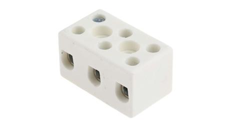 10mm2 Złącze wtykowe do druku Biały 3-żyłowe, Wkręcane, 450 V-64522