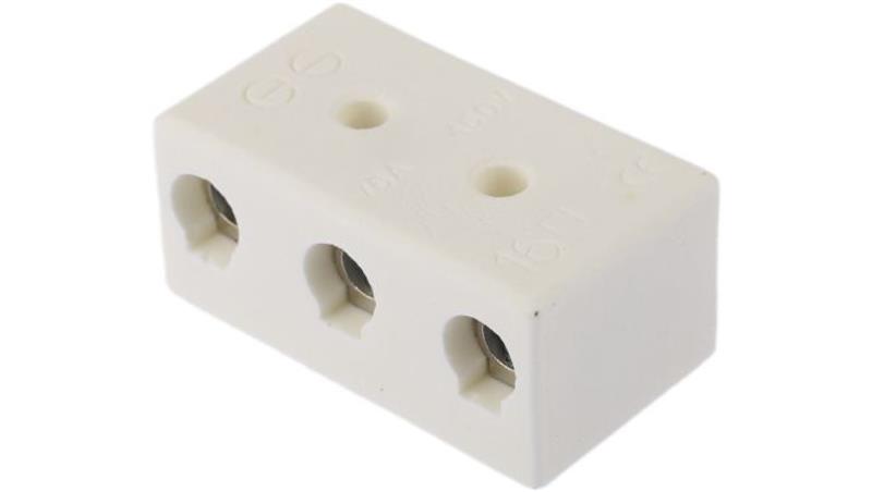 16mm2 Złącze wtykowe do druku Biały 3-żyłowe, Wkręcane, 450 V-64562 16mm2 Złącze wtykowe do druku Biały 3-żyłowe, Wkręcane, 450 V-64562