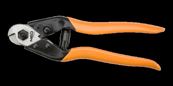 Obcinak do drutów i linek stalowych 190 mm