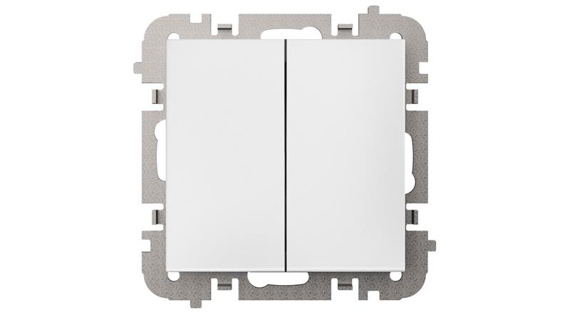 Vestra Łącznik świecznikowy bez ramki podtynkowy IP20 biały 3811-10-33186