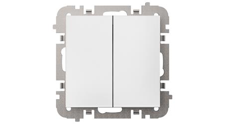 Vestra Łącznik świecznikowy bez ramki podtynkowy IP20 biały 3811-10-33186