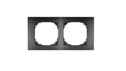 Vestra Ramka podwójna IP20 czarny 3872-09-36443