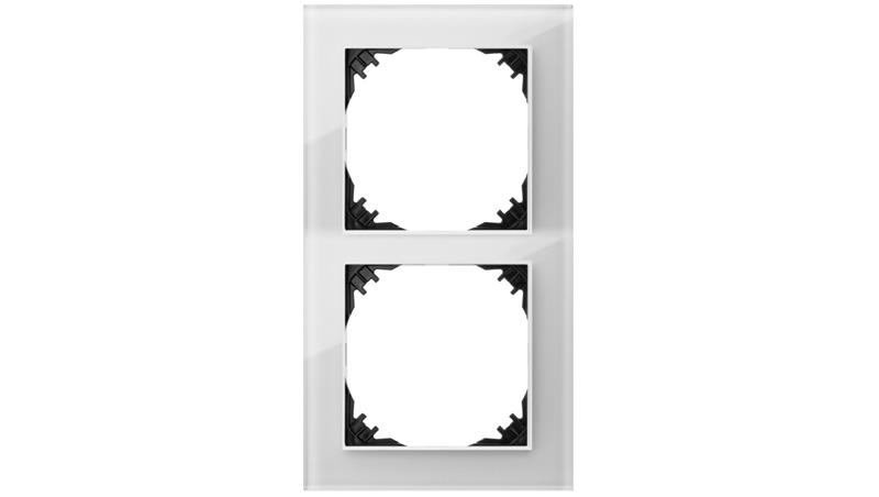 Vestra Ramka podwójna szkło IP20 biały 3872-62-38596