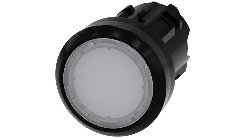 Przycisk podświetlany 22mm tworzywo biały płaski bez samopowrotu odbl przez wciśnięcie SIRIUS ACT 3SU1001-0AA60-0AA0-11574 Przycisk podświetlany 22mm tworzywo biały płaski bez samopowrotu odbl przez wciśnięcie SIRIUS ACT 3SU1001-0AA60-0AA0-11574