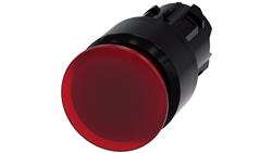 Przycisk grzybkowy podświetlany 22mm tworzywo czerwony 30mm bez samopowrotu SIRIUS ACT 3SU1001-1AA20-0AA0-14723