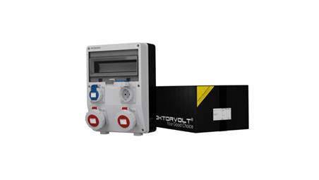 Hermetyczna rozdzielnica budowlana TD IP65 2x16A 2x230V Schuko Doktorvolt 2018-66359