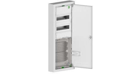 Rozdzielnica modułowa MSF TWIN RN 2x12 (N+PE) + 2X12 natynkowa multimedialna IP30 2015-20-70343
