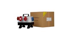Rozdzielnica budowlana wtyczka odbiornikowa 16A BAU 32A 16A 3x230V Schuko Mennekes Doktorvolt 6176-66363