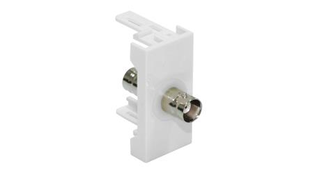 Gniazdo BNC (F/F) 22,5x45mm FU/FA-2420-BNC-45060