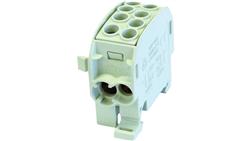 Blok rozdzielczy 1-potencjałowy łączony SCB 35-Cu (80210) SIMBLOCK 2x4-35mm2, 2x2,5-25mm2 szary 81504002-64819