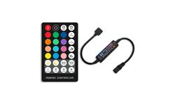 Kontroler led RGB RF-M4 6A 5-24VDC 5V-30W 12V-72W 24V-144W wtyczkowy mini radiowy czarny-51305