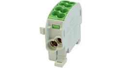 Blok rozdzielczy 1-potencjałowy łączony SCB 25-Cu (80110) SIMBLOCK 4x2,5-25mm2 zielony 81503005-64143