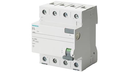 Wyłącznik różnicowoprądowy SENTRON 4P 25A Typ AC 0,1A 400V 5SV4442-0-20884