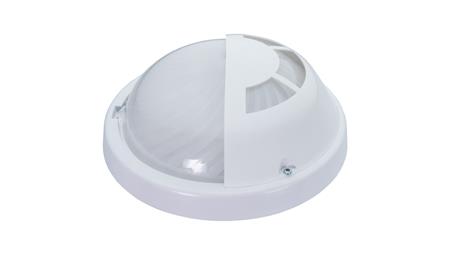 Oprawa EMOTION, E27, 60W, biała-polipropylen, klosz matowy-szkło, IP44, osłona A2250-M-53517