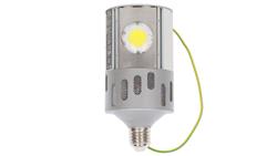 Lampa LED E27 35W SPINLED 4825lm 5000K soczewki sferyczne stosowane w oświetleniu placów LPL02/S-48324
