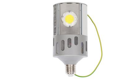 Lampa LED E27 35W SPINLED 4825lm 5000K soczewki sferyczne stosowane w oświetleniu placów LPL02/S-48324