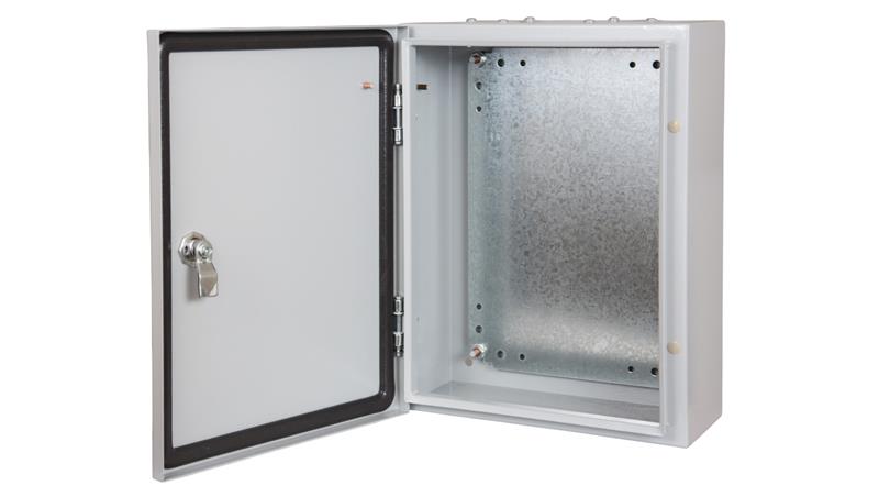 Obudowa metalowa IP66 RAL7035 500x500x250 OM505025-65575