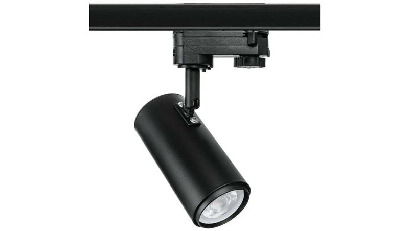 Oprawa na szynę CAPRI-B-TRACK-1F Gu10 czarna luxsystem-1f-61302