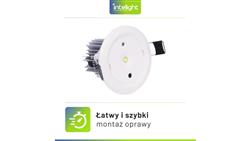 Oprawa awaryjna p/t STARLET WHITE II LED SO 300 SA 3H MT INLEWA 92064-57084