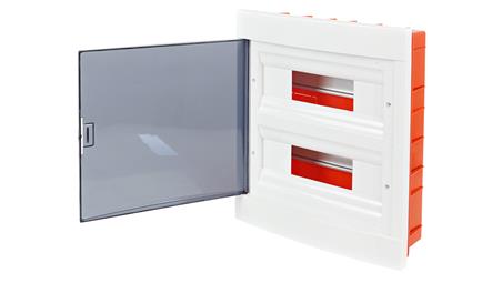 Rozdzielnica skrzynka podtynkowa 2x 12 modułów-70057