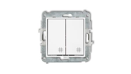 Mechanizm łącznika podwójnego krzyżowego biały MWP-66-40923