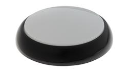Oprawa KAJKO XL, E27 z czujnikiem ruchu HF, 75W, czarna-polipropylen, klosz matowy-poliwęglan, IP44, IK10 A2900CZ-MP-HF-53559