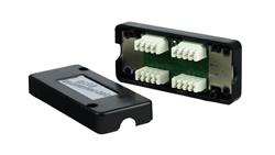 Łącznik natynkowy kabla UTP kat 6, zaciskany nożem krosowniczym EM/FA-757K-C6-BK-30103