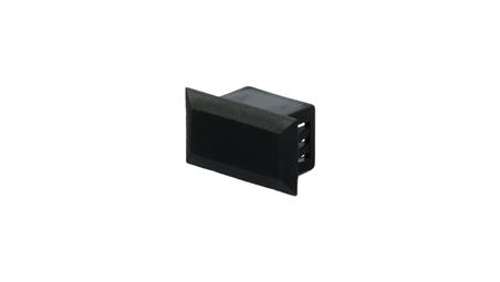 Zaślepka otworu SC simplex czarna EM/ZASSCS-B-30037
