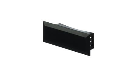 Zaślepka otworu SC duplex czarna EM/ZASSCD-B-30050