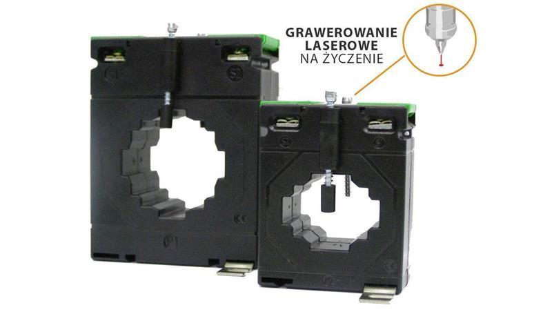 Przekładnik prądowy z otworem na szynę 62/40 (40) 600/5A klasa 0,5 LCTB 6240400600A55-2424
