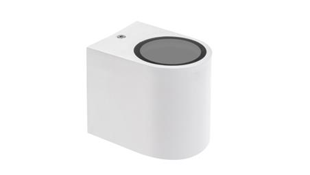 Oprawa elewacyjna Parete GU10 x1 Jednokierunkowy kinkiet 250V IP54 80 x 73 x 95mm Biały-54469
