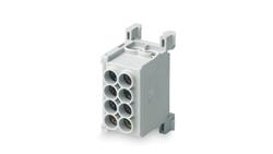 Blok rozdzielczy MAG25-2 kolor szary 4x25mm2 1000V/1500V AC/DC VDE MAG1250A32-64310