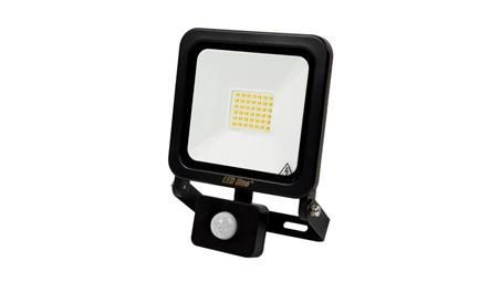 Projektor Naświetlacz Halogen LED line PHOTON 30W zimny 6000K 80lm/w 220-240V z czujnikiem PIR 3 lata gwar.-52309