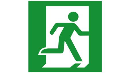 Piktogram VELLA 123x123 ludzik prawo 93335-56502